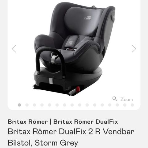 Britax Römer DualFix 2 R Vendbar Bilstol