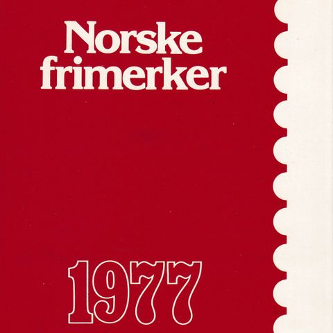 Norge 1977 - Postfriskt årssett (2 bilder)