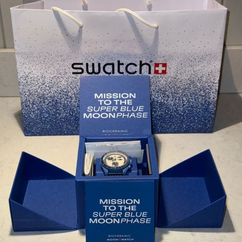 Omega x Swatch Mission To The Super Blue Moonphase