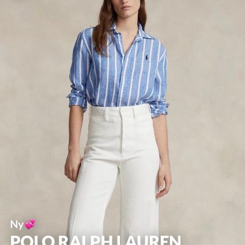 Ny! Lekker linskjorte fra Polo Ralph Lauren