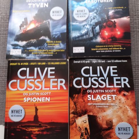 Clive Cussler Isac Bell-Thriller.