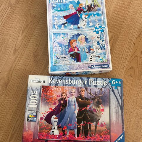 3 Elsa og Anna puzzle