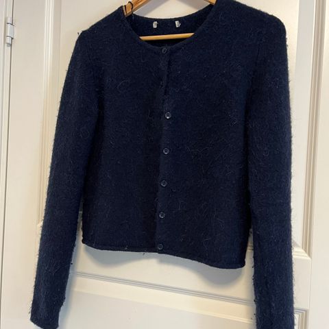 Marineblå cardigan