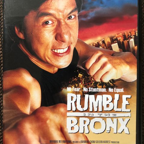 (DVD) Jackie Chan Rumble in the Bronx (1995) Norsk tekst