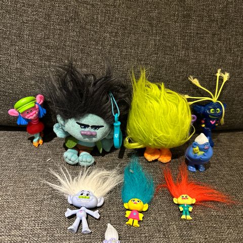 Trolls figurer og bamser