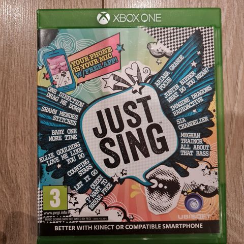 Just sing xbox