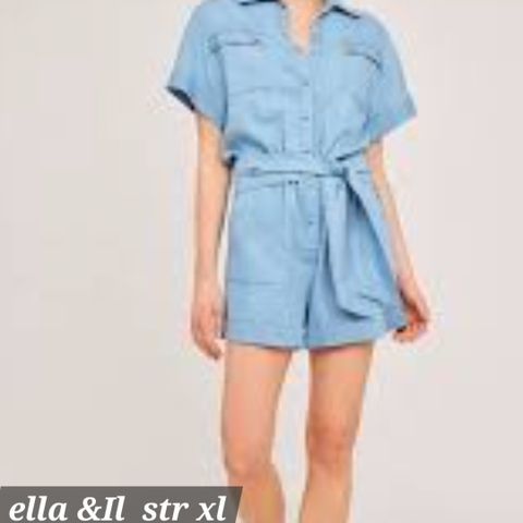 ella&el kort jumpsuit Norsk design