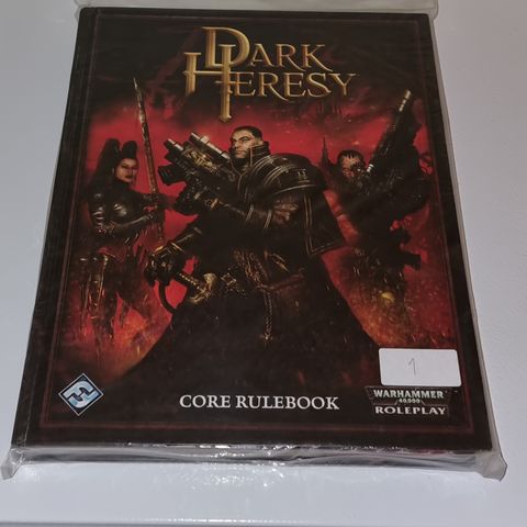 Warhammer 40K - Dark Heresy 1st Ed RPG rollespill (FFG)