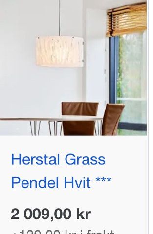 Herstal grass lampe