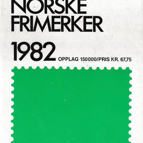 Norge 1982 - Postfriskt årssett (2 bilder)