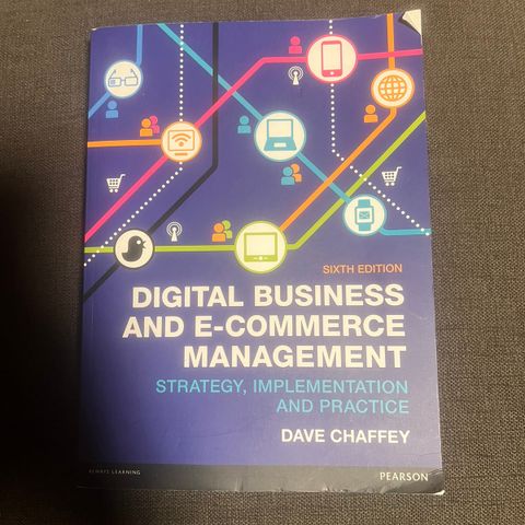 Digital Business and E-Commerce Management, David Chaffey