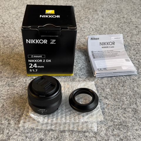 Nikon Nikkor Z DX 24mm f 1,7