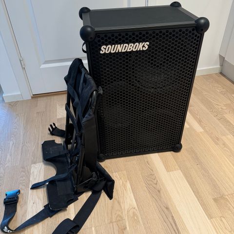 Soundboks 3 med ryggsekk