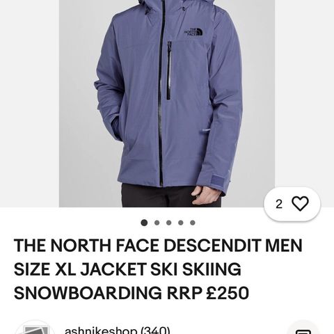 Ski/snowboardjakke The North Face Descendit