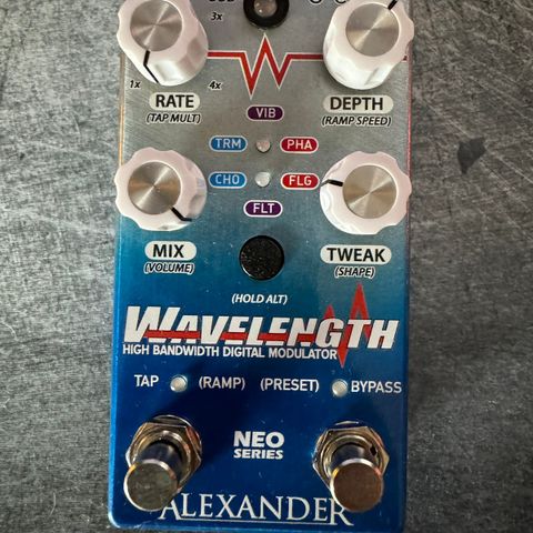 Alexander Pedals Wavelenght