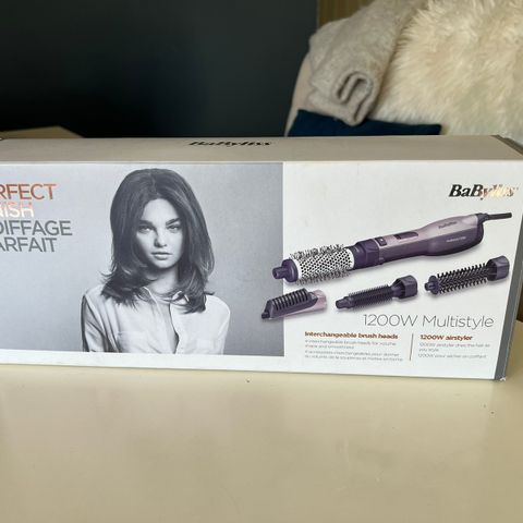 Babyliss perfekt finish, varmluftsbørste