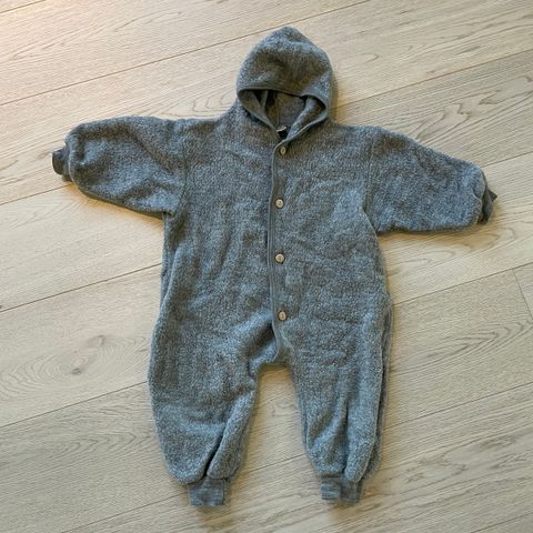 Babydress i ullfleece - Nøstebarn - str. 80/86