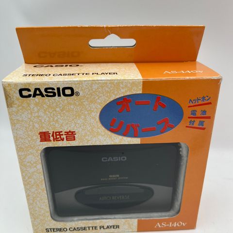 Ubrukt Casio walkman AS-140v