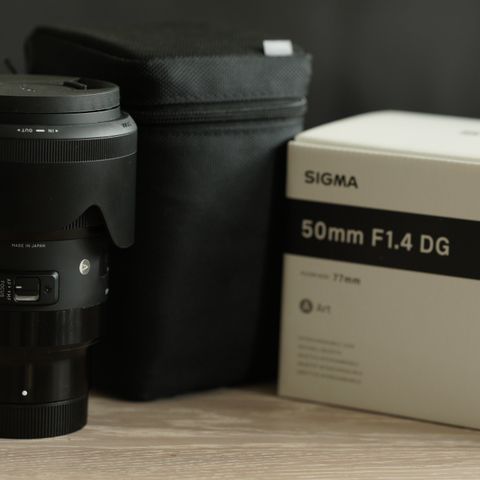 Sigma Art 50mm F1.4 DG HSM for Sony E-mount