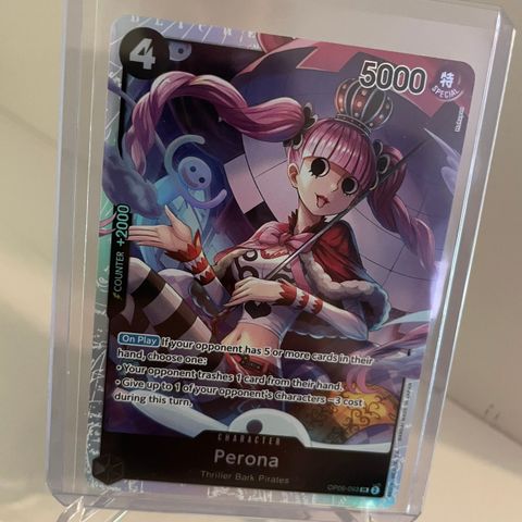 One Piece tcg op-06 Perona