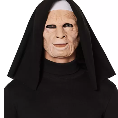 Nonne Halloween maske