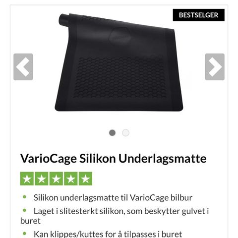 Variocage underlagsmatte til bil