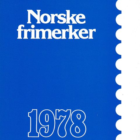 Norge 1978 - Postfriskt årssett (2 bilder)