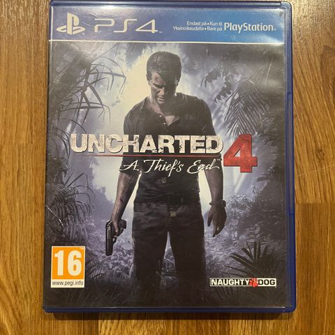 Uncharted 4 ps4