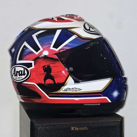 ARAI RX-7V EVO PEDROSA SPIRIT BLUE