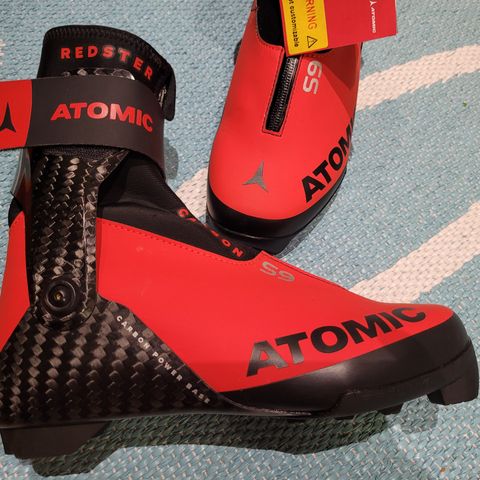 Toppmodell Atomic Redster S9 Carbon skøytesko langrenn