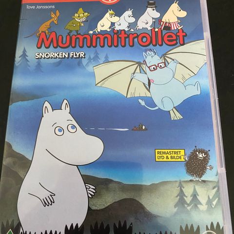 DVD - Mummitrollet - Snorken Flyr