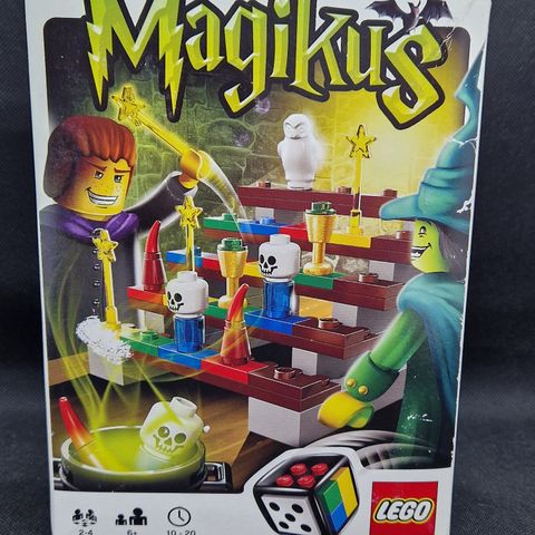 LEGO SPILL: Magikus, 3836-1 fra 2009 m/eske og brosjyrer