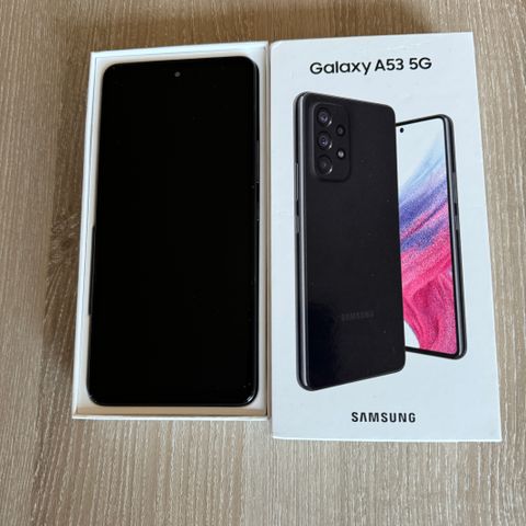 Samsung A53 5G med ny skjerm og ramme