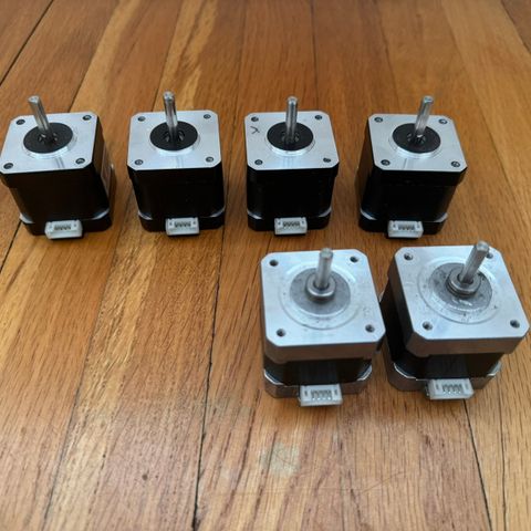 Set of 6 nema 17 motors