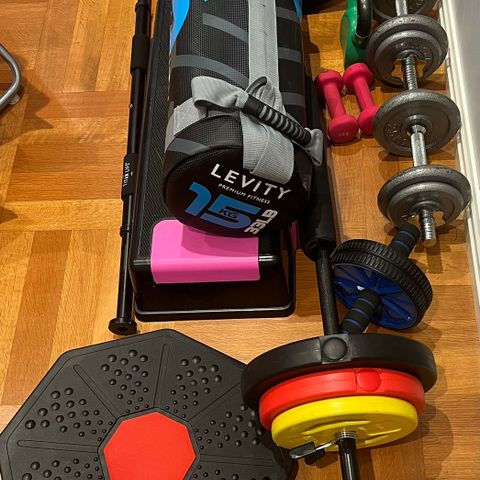 Weight set/home training equipments