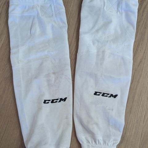 CCM hockeygamasjer junior hvit