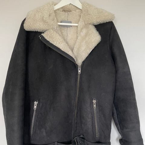 Shearling jakke Samsøe Samsøe