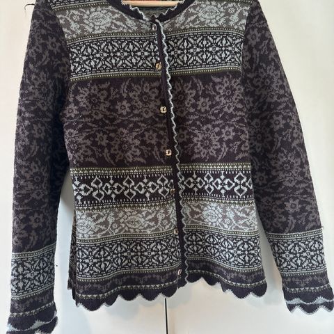 Oleana cardigan alpakka str m