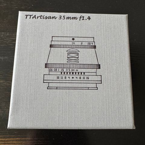 Ttartisan 35mn F1.4 til Canon EOS M