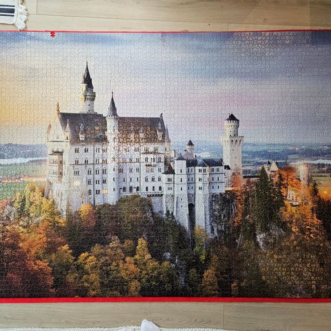 Puslespill - Neuschwanstein (6000 brikker)