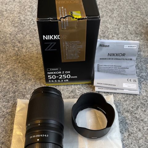 Nikon Nikkor Z DX 50-250mm f 4,5-6,3 VR