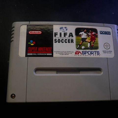 Fifa soccer - Pal - Super Nintendo