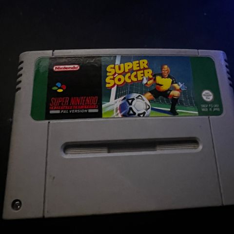 Super soccer - pal - Super nintendo