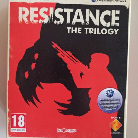 Sjelden Resistance The Trilogy ps3 spill