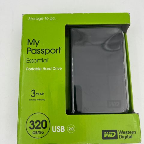 My passport 320 gb ubrukt