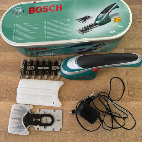 Bosch Isio. Busk-og gresstrimmersett