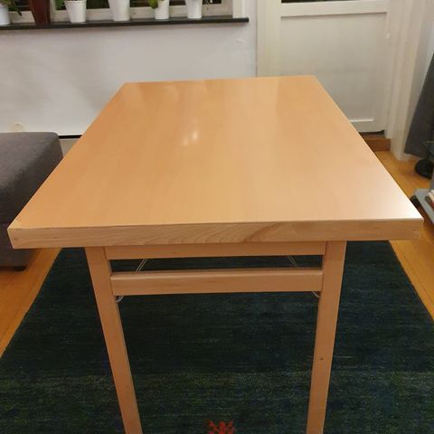 Klappbord - ekstra spisebord, bøk laminat