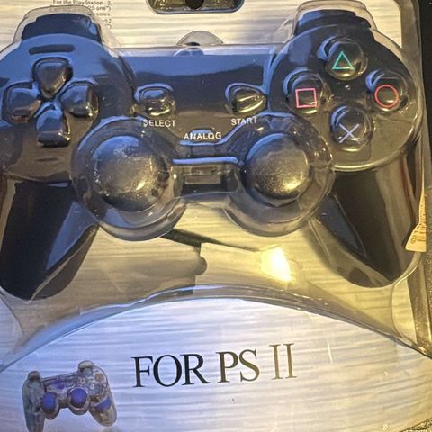 Playstation 2 controller. Ny. Ikke original