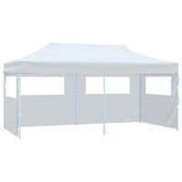 Foldbart popup festtelt med 3 sidevegger 3x6