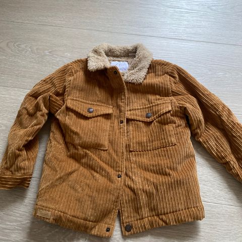 Fritidsjakke Zara (teddystoff) str 110